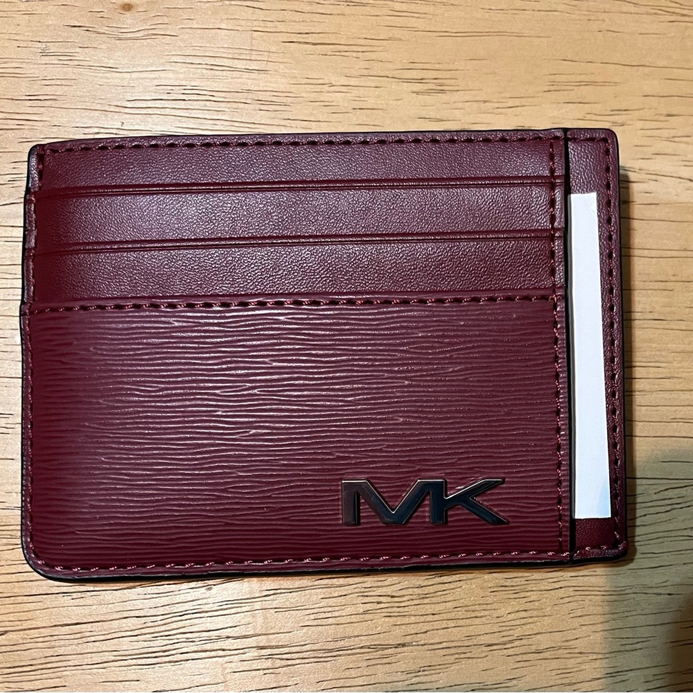 Michael Kors Cooper slim card case wallet NWT